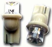 Obrázek LED s paticí T10 rozptylová bílá