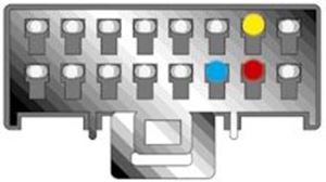 Obrázek z Kabel pro PANASONIC 16-pin / ISO bílý 