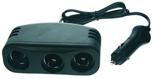 Obrázek z x Trojitá CL zásuvka s kabelem 100cm a CL zástrčkou 