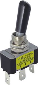 Obrázek z Páčkový spínač 20A s červeno-zeleným podsvícením 