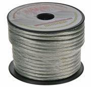 Obrázek Kabel 6 mm, stříbrně transparentní, 25 m bal