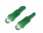 Obrázek LED T5 zelená, 12V, 1LED