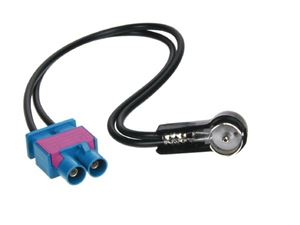 Obrázek z Anténní adaptér 2x Fakra - ISO samec 