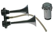 Obrázek 2-tónová fanfára 225/290 mm, 12V stálý tón s kompresorem