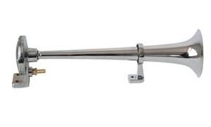 Obrázek z Singl-fanfára 428mm, chromová, hluboký tón bez kompresoru 