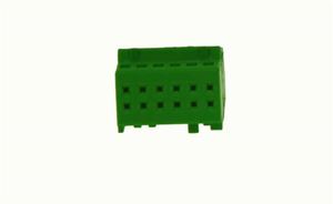 Obrázek z MOST 12-pinový plast konektoru zelený pro VW 2011- 