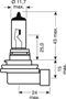 Obrázek z OSRAM 12V H8 35W standard (1ks) 