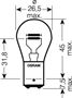 Obrázek z OSRAM 24V P21/5W (BAY15d) 21/5W standard (1ks) 