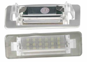 Obrázek z LED osvětlení SPZ do vozu Mercedes W210 4D Sedan, W202 4D Sedan Facelift 