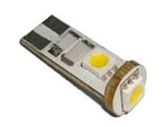 Obrázek LED T10 bílá, 12V, 3LED/3SMD