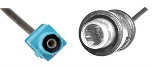 Obrázek z Anténní adaptér FAKRA samec/RAST, 15 cm 