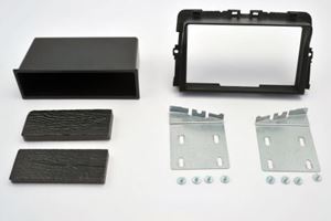 Obrázek z 2DIN/1DIN redukce pro Nissan Primastar 2010-, Opel Vivaro 2010-14, Renault Trafic Ice 2011- 