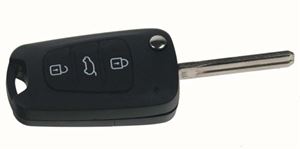 Obrázek z Náhr. obal klíče pro Hyundai i30, ix35, Kia 3-tlačítkový 