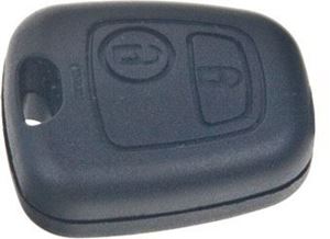 Obrázek z Náhr. obal klíče pro Peugeot, 2-tlačítkový bez planžety 