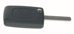 Obrázek z Náhr. obal klíče pro Citroën, Peugeot, 2-tlačítkový 