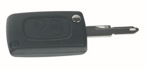 Obrázek z Náhr. obal klíče pro Citroën, Peugeot, 2-tlačítkový 