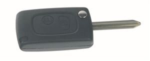 Obrázek z Náhr. obal klíče pro Citroën, Peugeot, 2-tlačítkový 