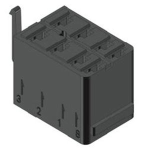 Obrázek z Instalační konektor (patice) pro rocker spínače 