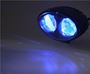 Obrázek z PROFI LED výstražné bodové světlo 10-80V 2x4W modré 143x122mm 
