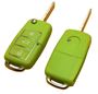 Obrázek z Náhr. obal klíče pro Škoda, VW, Seat, 3-tlačítkový, zelený 