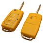 Obrázek z Náhr. obal klíče pro Škoda, VW, Seat, 3-tlačítkový, oranžový 