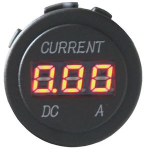 Obrázek z x Digitální ampérmetr 0-10A červený 