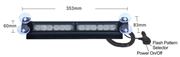 Obrázek PREDATOR LED vnitřní, 12x3W, 12-24V, modrý, 356mm, ECE R10