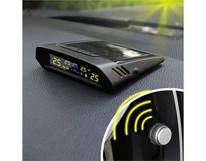 Obrázek z TPMS kontrola tlaku v pneumatice 4 externí čidla / solární napájení 