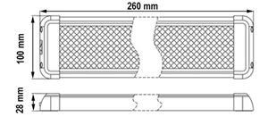 Obrázek z PROFI LED osvětlení interiéru univerzální 12-24V 48LED 
