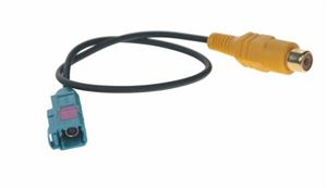 Obrázek z Adaptér FAKRA samice/RCA samice, 25 cm 