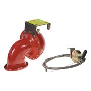 Obrázek Bull horn siréna 12V, červená, s ovladačem