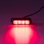 Obrázek z PREDATOR 4x3W LED, 12-24V, červený, ECE R10 