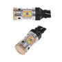 Obrázek z LED T20 (7443) bílá/oranžová, CAN-Bus, 12V, 32LED/3030SMD 