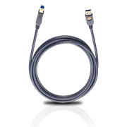 Obrázek Oehlbach USB Max A/B 3.0 Kabel 5,00m