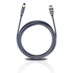 Obrázek z Oehlbach USB Max A/B 3.0 Kabel 7,50m 