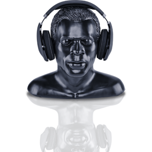 Obrázek z Oehlbach XXL Stojan na sluchátka/In Silence/ černý 