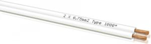 Obrázek z Oehlbach LS-Kabel 2x0,75mm, bílá 