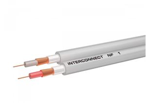 Obrázek z Oehlbach NF 1 Stereo kabel/ bílá 