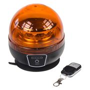 Obrázek AKU LED maják, 12x3W oranžový, dálkové ovládání, magnet, ECE R65