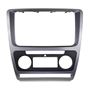 Obrázek z 2DIN redukce pro Škoda Octavia 2009-2013 s Clima šedý 
