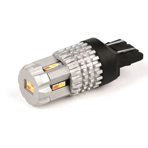 Obrázek z LED T20 (7443) bílá / oranžová, 12V, 12LED SMD 