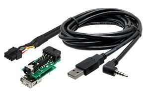 Obrázek z USB+JACK konektor Nissan Pulsar (15->) 