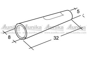 Obrázek z Kryt dutinky Ø 4mm 