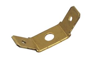 Obrázek z Nytovaci konektor 6,3mm - dvojity 45° 