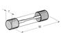Obrázek z Trubickove sklenene pojistky 32x6,3mm 