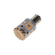 Obrázek LED BA15s oranžová, CAN-Bus, 12-24V, 30LED/3030SMD