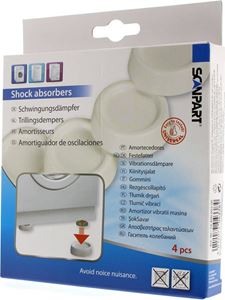 Obrázek z ScanPart Tlumící podložky pod pračku, 4ks 