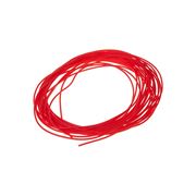 Obrázek Silikonová bužírka 1mm červená 10m