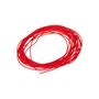 Obrázek z Silikonová bužírka 1mm červená 10m 