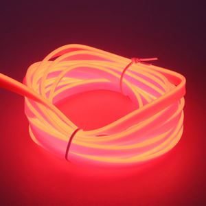 Obrázek z LED podsvětlení vnitřní ambientní červené, 12V,  5m 